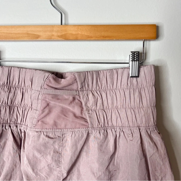 Free People Movement The Way Home Shorts in Purple Dust - Picture 7 of 8